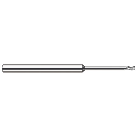 Harvey Tool End Mill for Aluminum Alloys - Square, 0.0930" (3/32) 879293